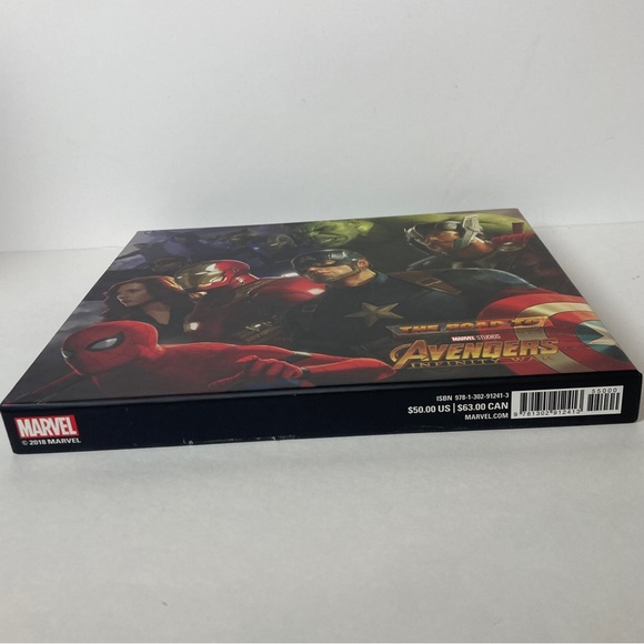 The Road to Marvel's Avengers: Infinity War The Art of the Marvel Universe Book - Picture 7 of 10